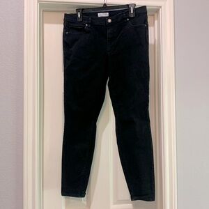Loft Black Jeans Leggings, Size 32/14